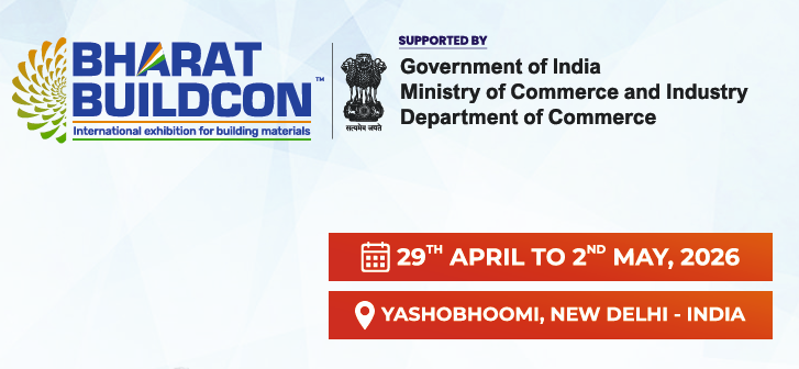 Намоишгоҳи байналмилалии маводҳои сохтмон ва бунёдкорӣ «Bharat Buildcon 2026»