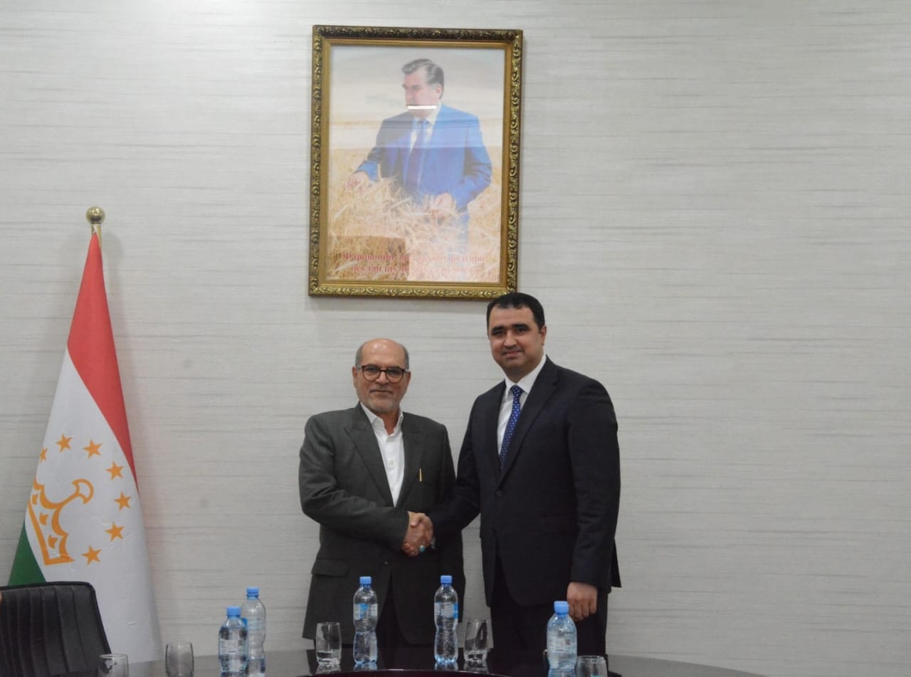 МУЛОҚОТИ РАИСИ ПАЛАТАИ САВДО ВА САНОАТИ ҶУМҲУРИИ ТОҶИКИСТОН БО РАИСИ ПАЛАТАИ САВДО, САНОАТ, МАЪДАН ВА КИШОВАРЗИИ ТЕҲРОН