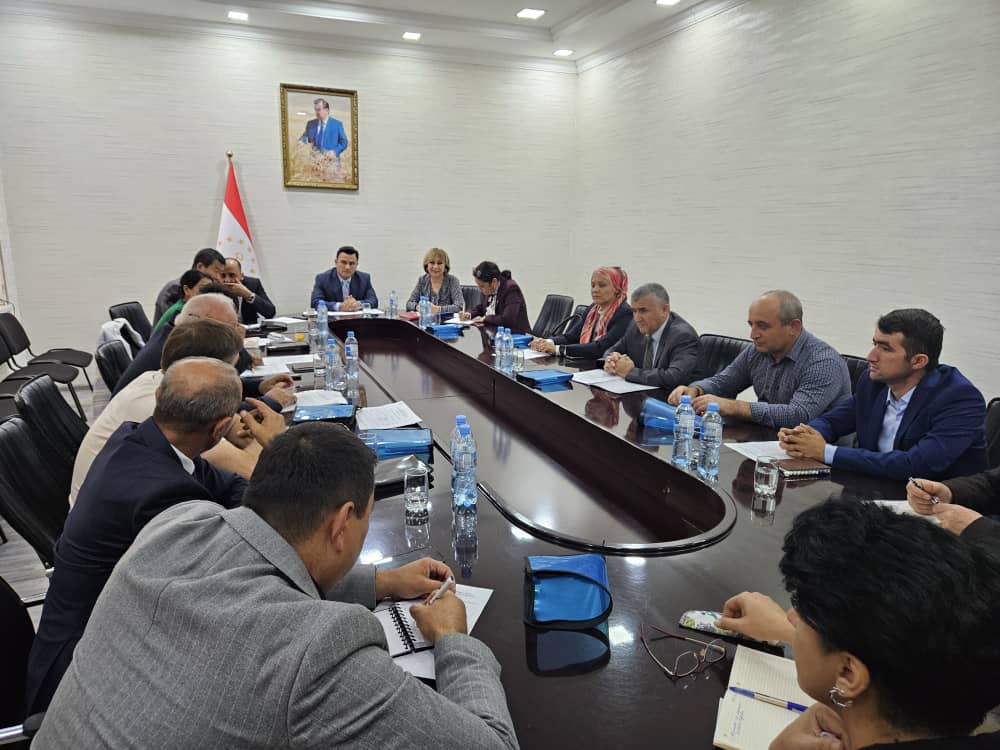 ҶАЛАСАИ НАХУСТИНИ КУМИТА ОИД БА РУШДИ БИЗНЕСИ САБЗ ДАР НАЗДИ ПАЛАТАИ САВДО ВА САНОАТИ ҶУМҲУРИИ ТОҶИКИСТОН