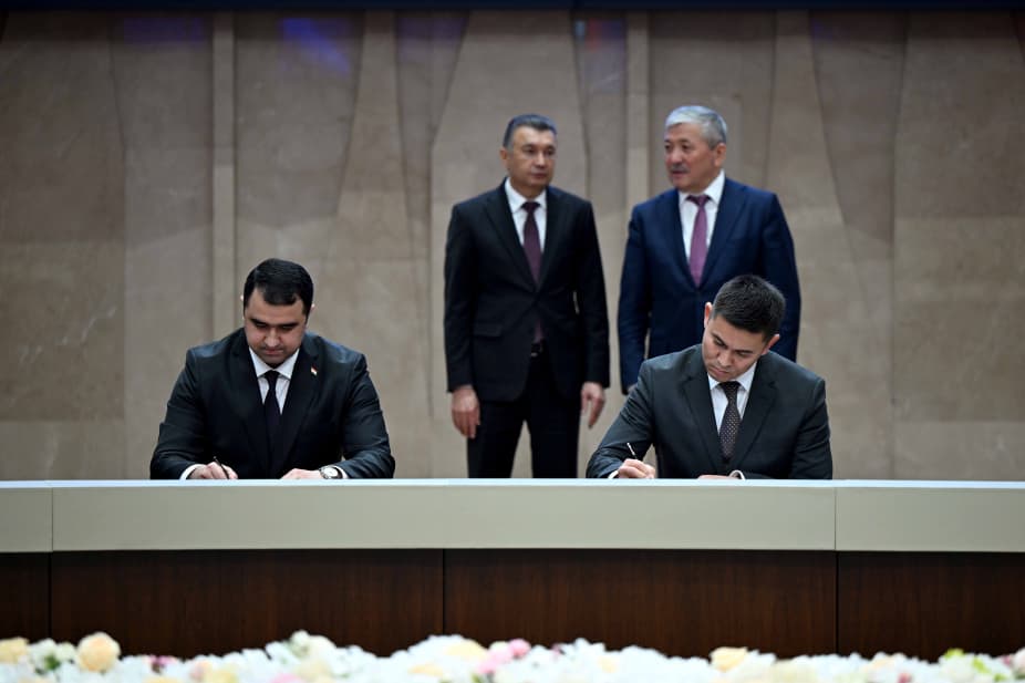 ИМЗОИ ЁДДОШТИ ТАФОҲУМ ОИД БА ҲАМКОРИИ ТИҶОРАТӢ БАЙНИ ТОҶИКИСТОН ВА ҚИРҒИЗИСТОН